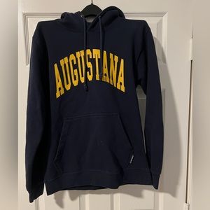 Men’s navy Augustana College hoodie